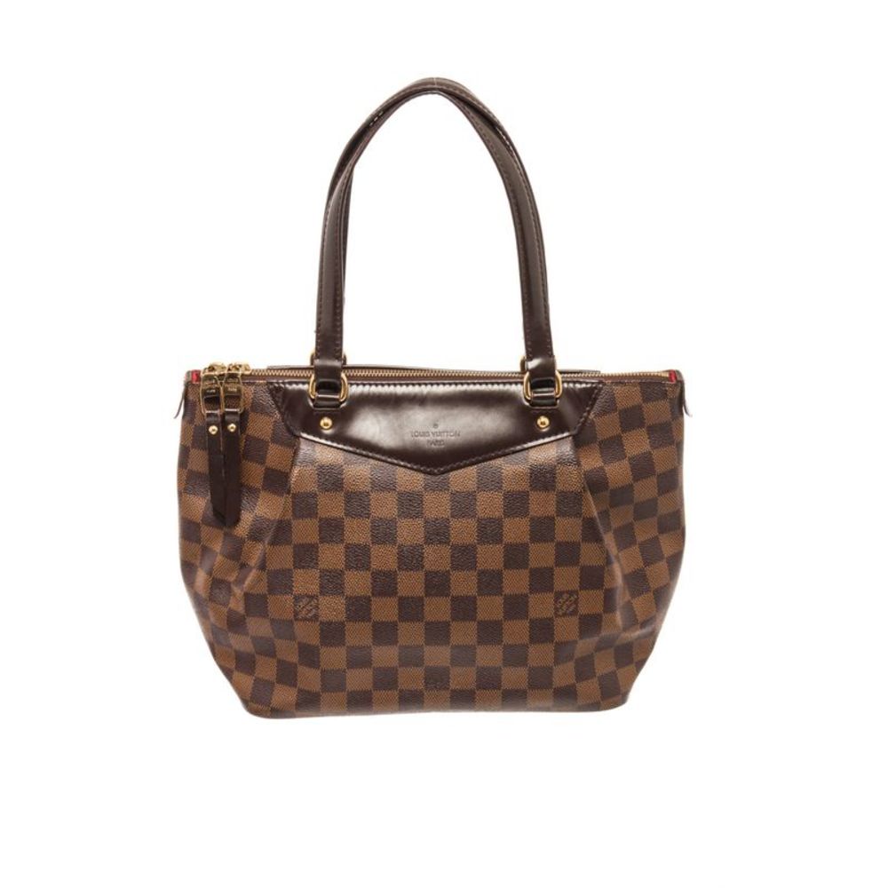 Louis Vuitton Brown Damier Ebene Canvas Westminster PM Tote Bag